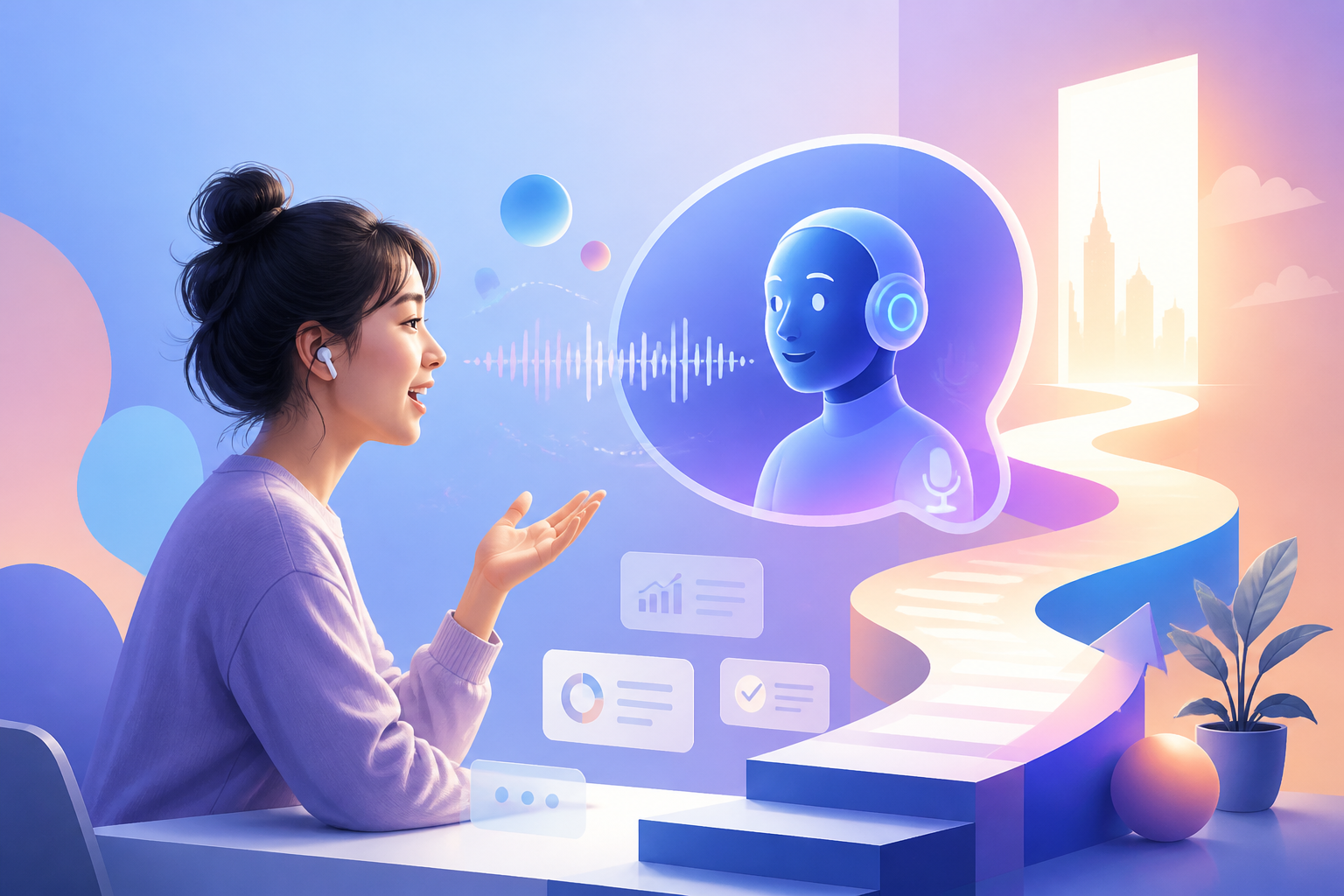 用AI练英语口语的方法：从零开口到流利表达的实操指南