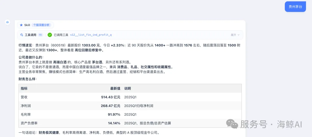 A股深度研究助手输出示例